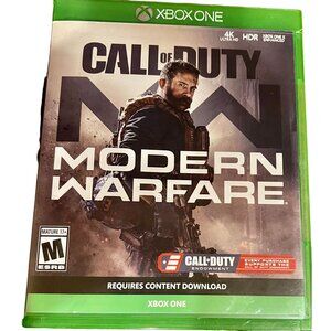 Call of Duty: Modern Warfare Xbox One Video Game Disc/Case/Art